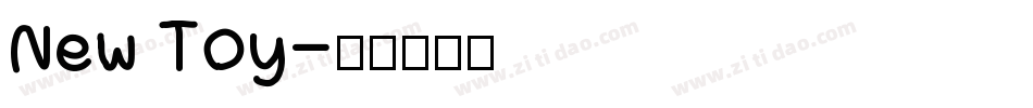 New Toy字体转换